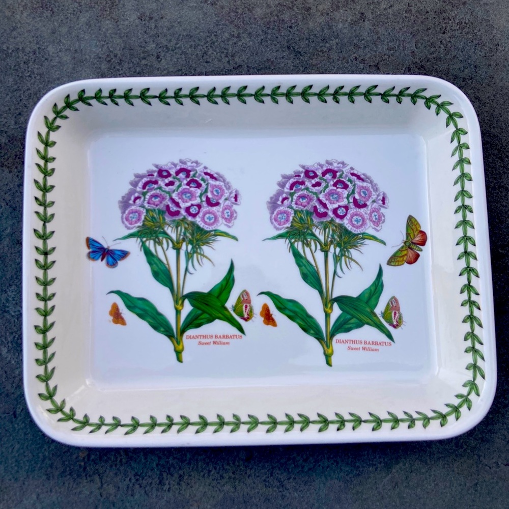 🌸 Made in England Floral ceramic baking dish